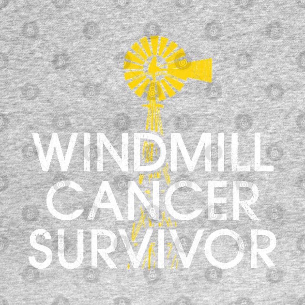 Funny Meme - Windmill Cancer Survivor graphic by Vector Deluxe